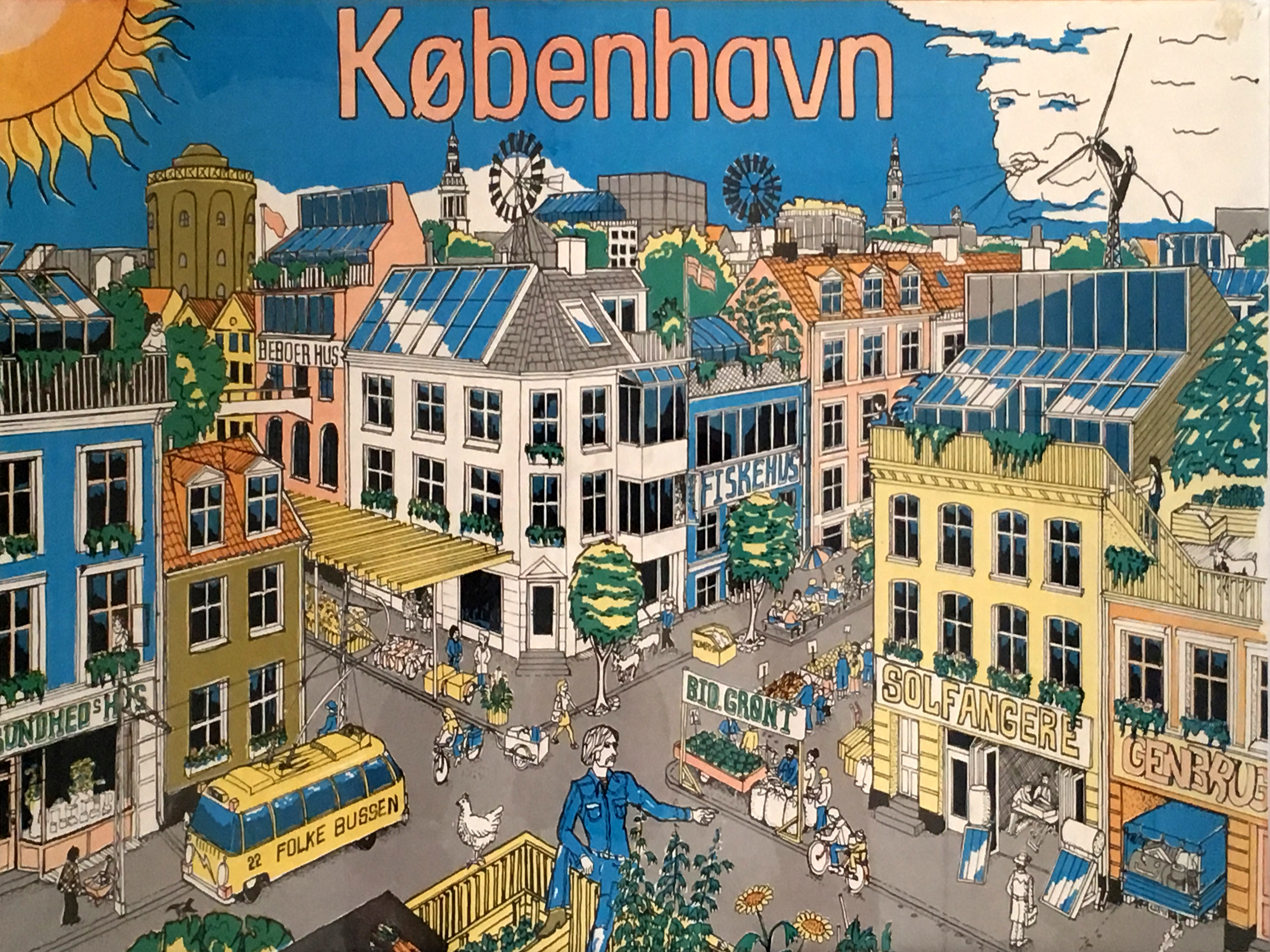Fremtidens København anno 1970 byfornyelse